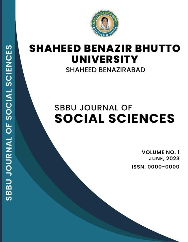 					View Vol. 2 No. 1 (2024): SBBU Journal of Social Sciences
				